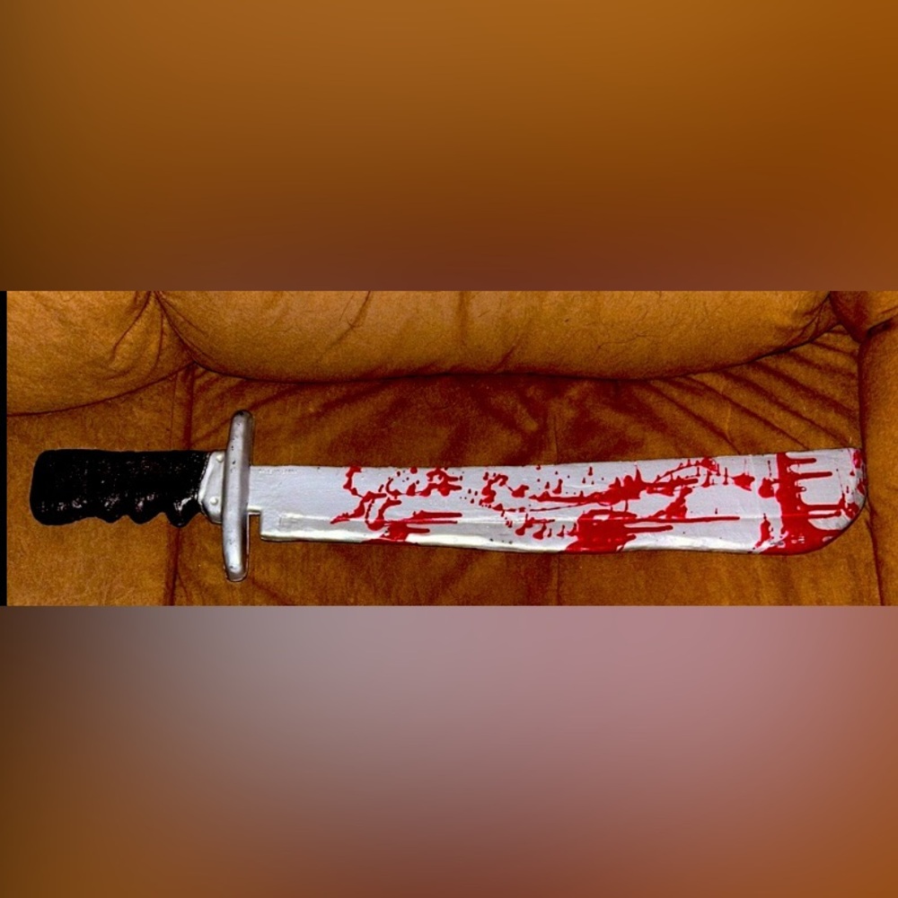 💚2 FOR 25 LISTING SALE💚 Friday the 13th costume accessory! foam machete; Jason